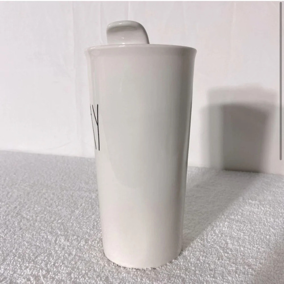 Rae Dunn “AWAY” Mug by  Magenta Tall Ceramic Coffee Travel Mug Tumbler W/ Lid - Picture 2 of 12